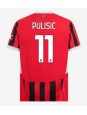 AC Milan Christian Pulisic #11 Domaci Dres 2024-25 Kratak Rukavima